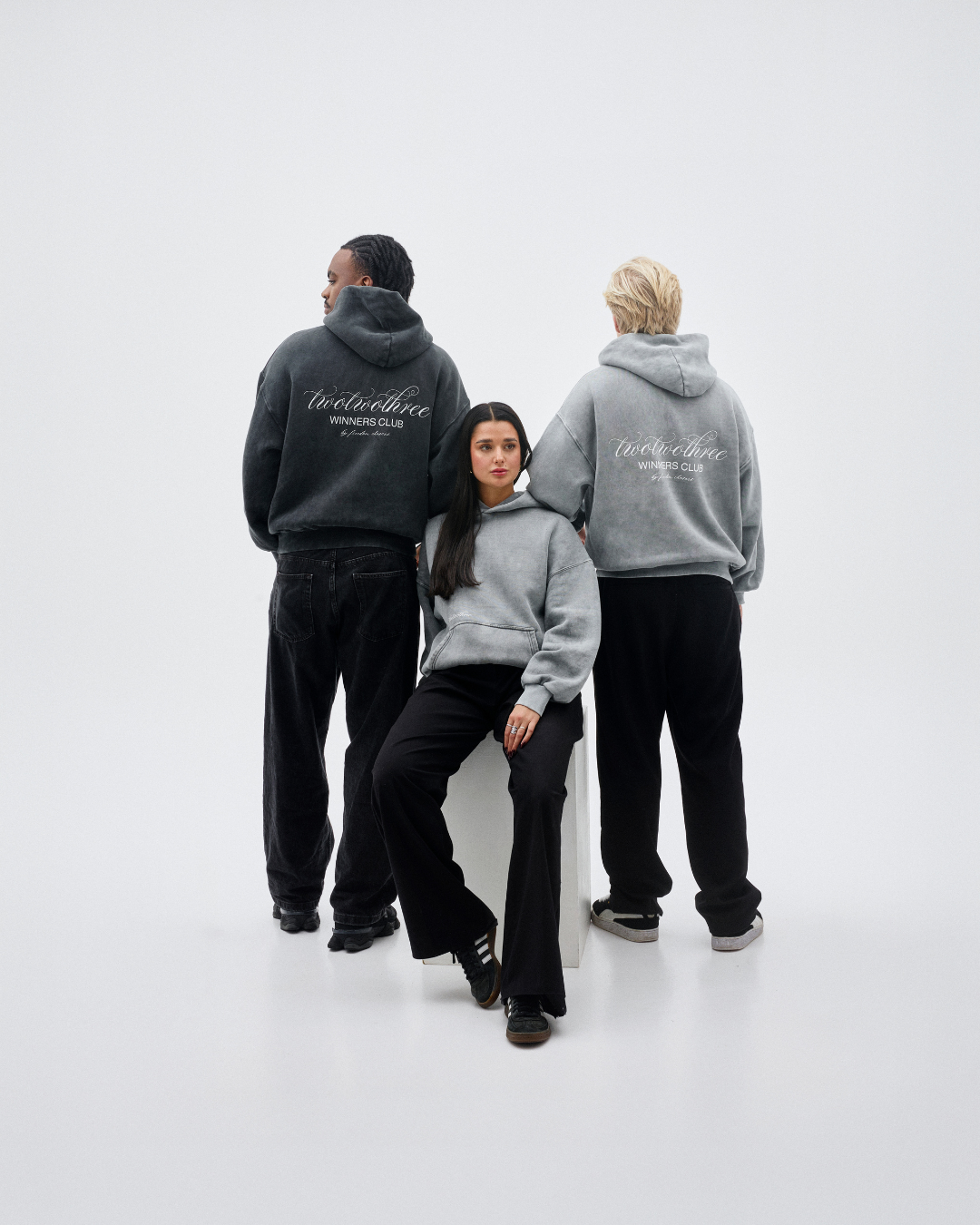 223 GREY HOODIE