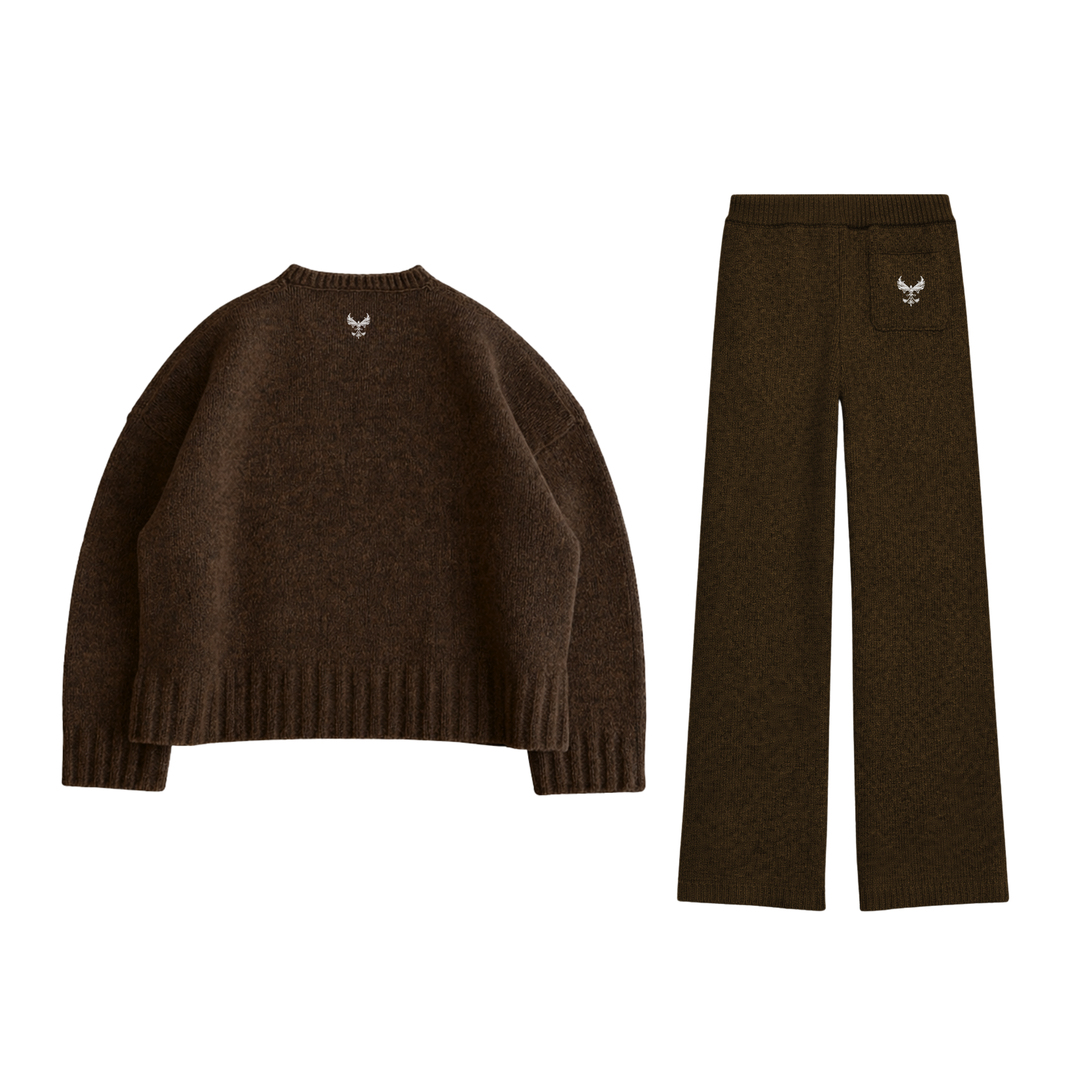 Dark Chocolate Knitwear Set