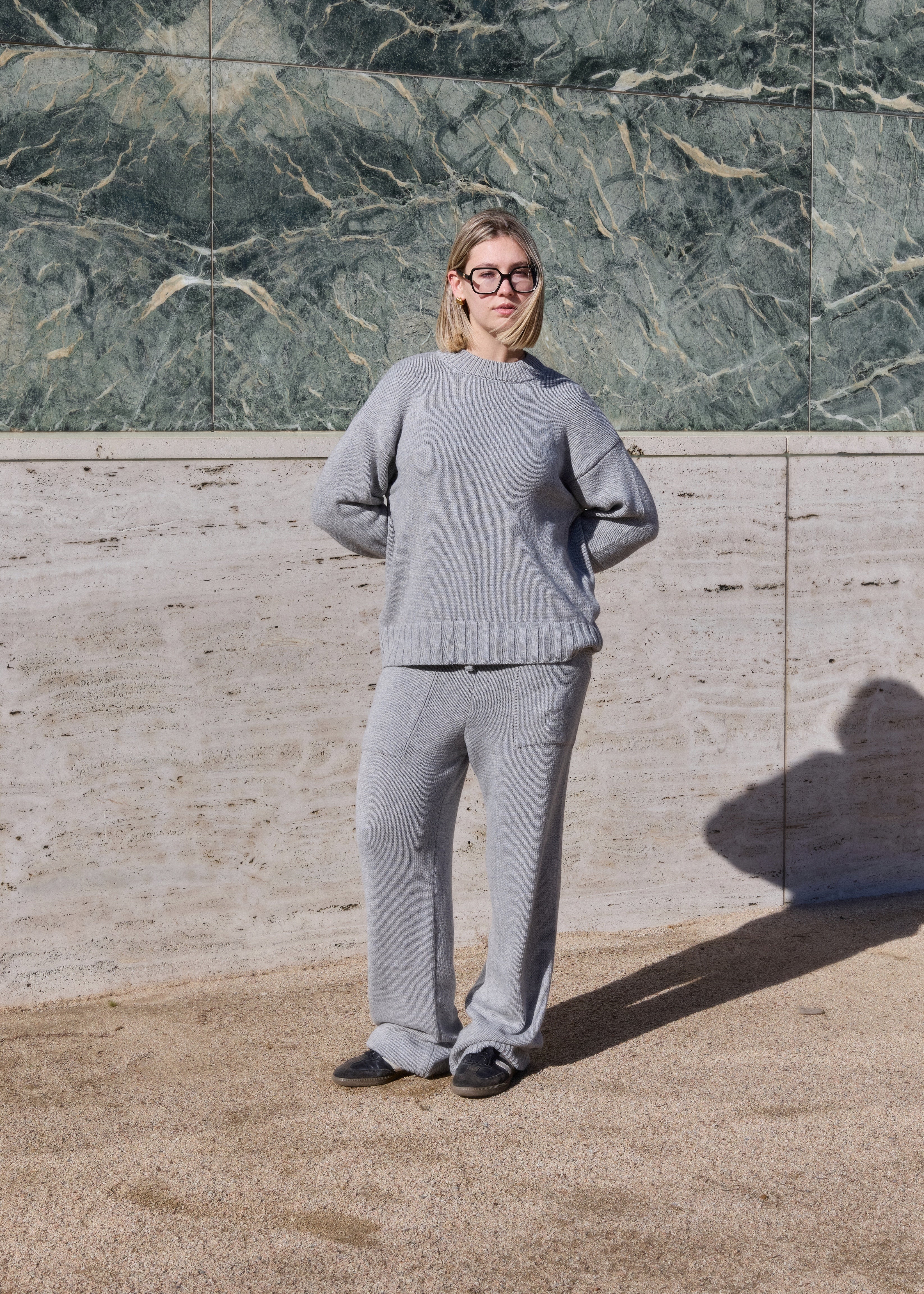 223 Knit Pants (Gray)