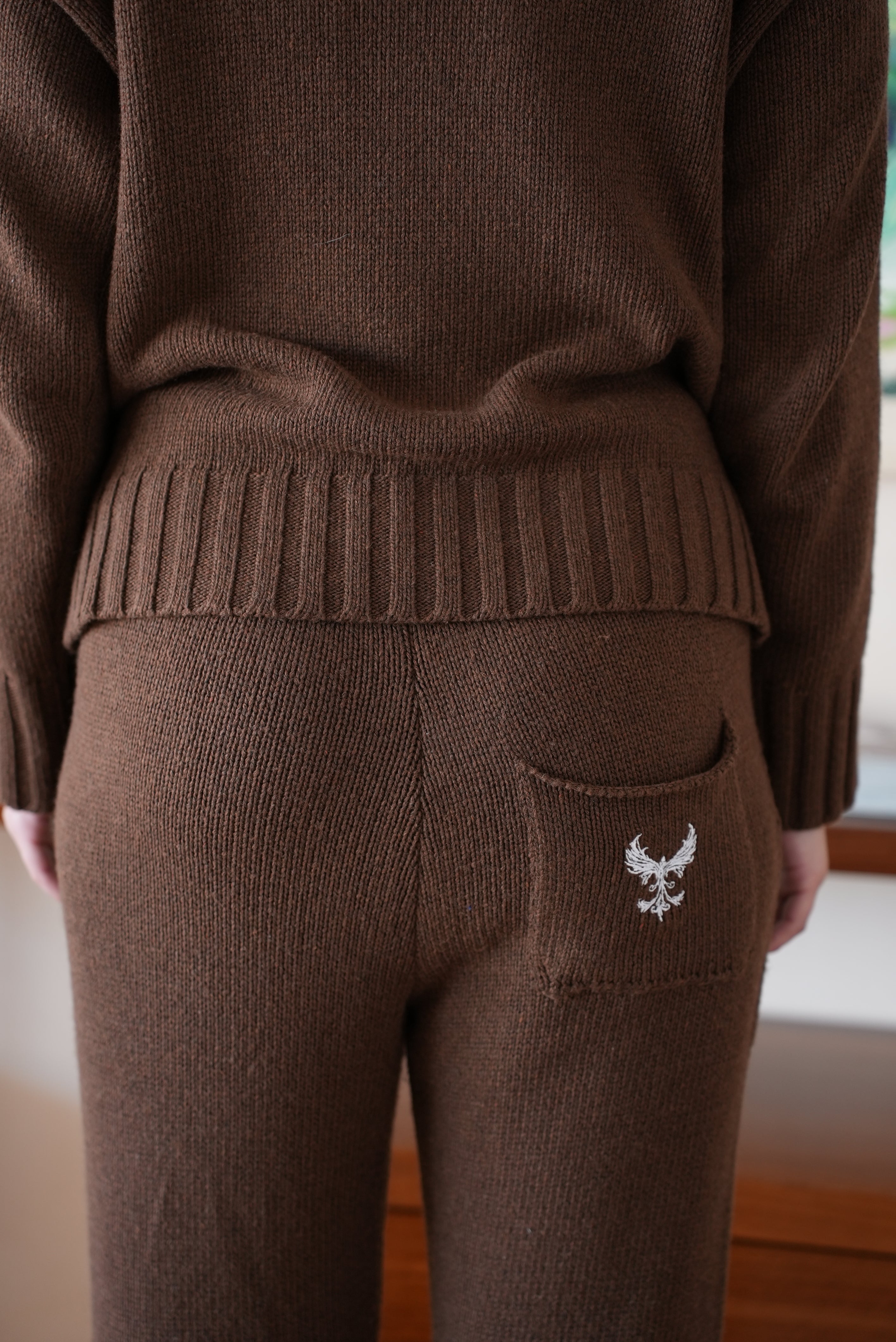 223 Knit Pants (Dark Chocolate)