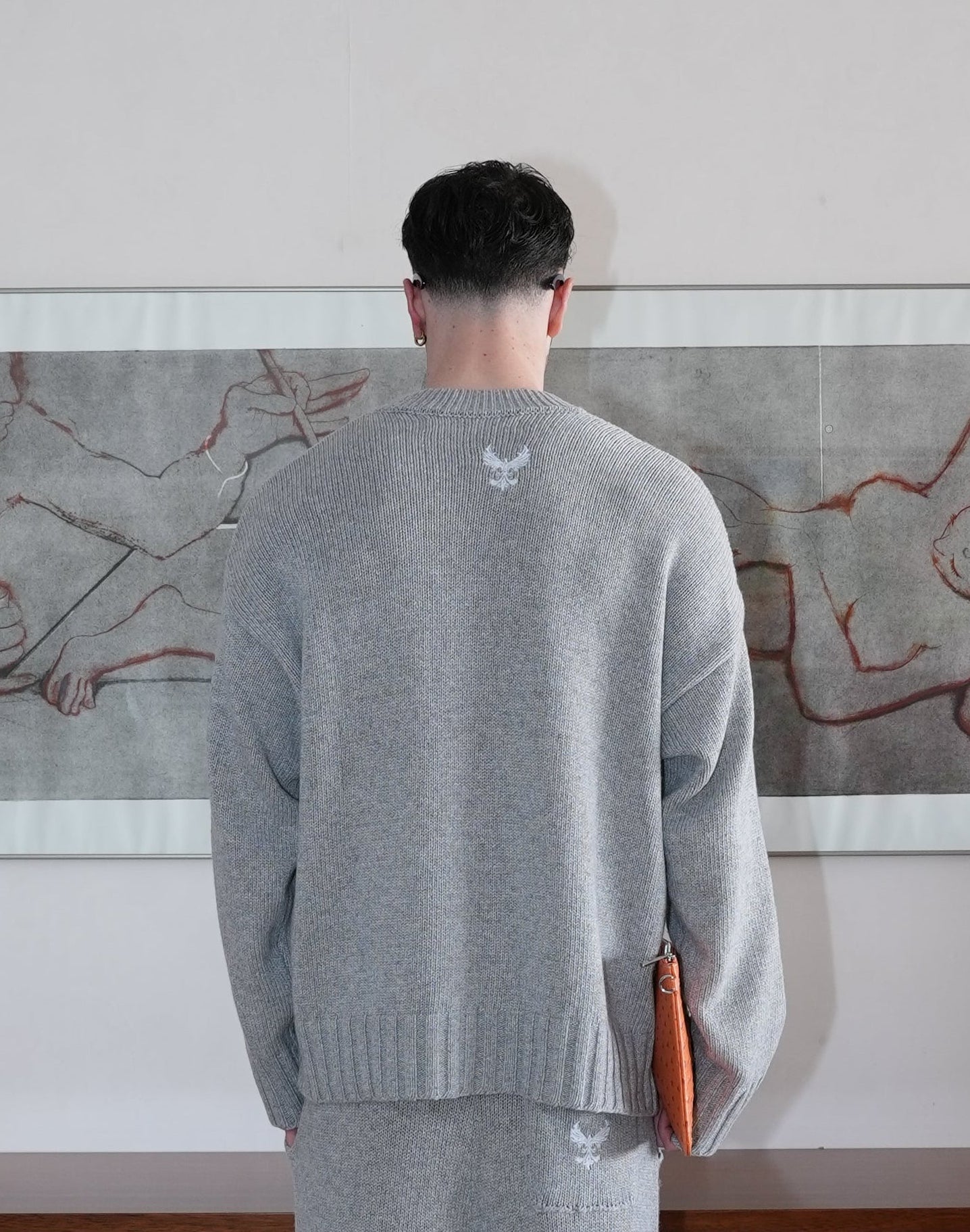223 Knit Sweater (Gray)