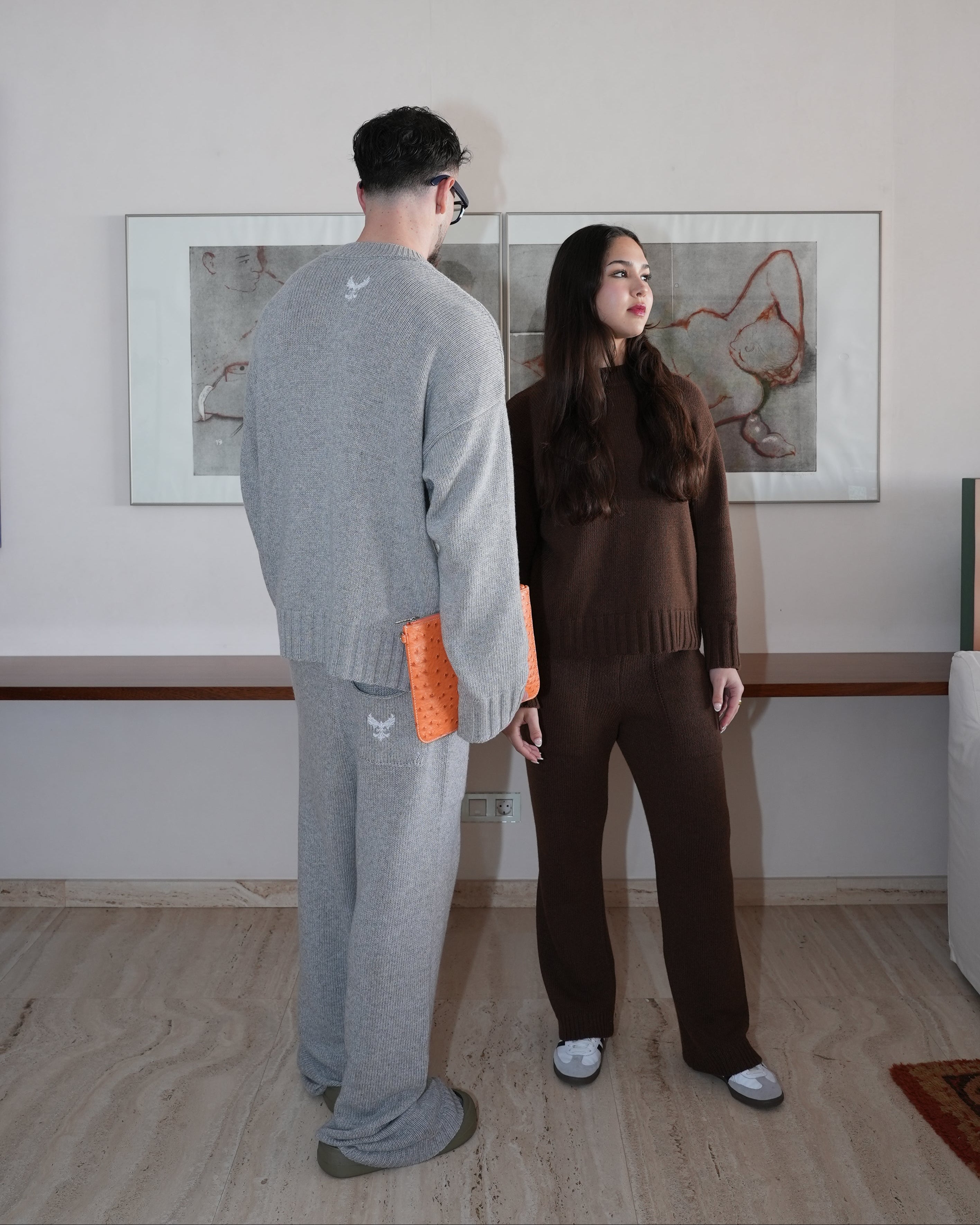 223 Knit Sweater (Gray)
