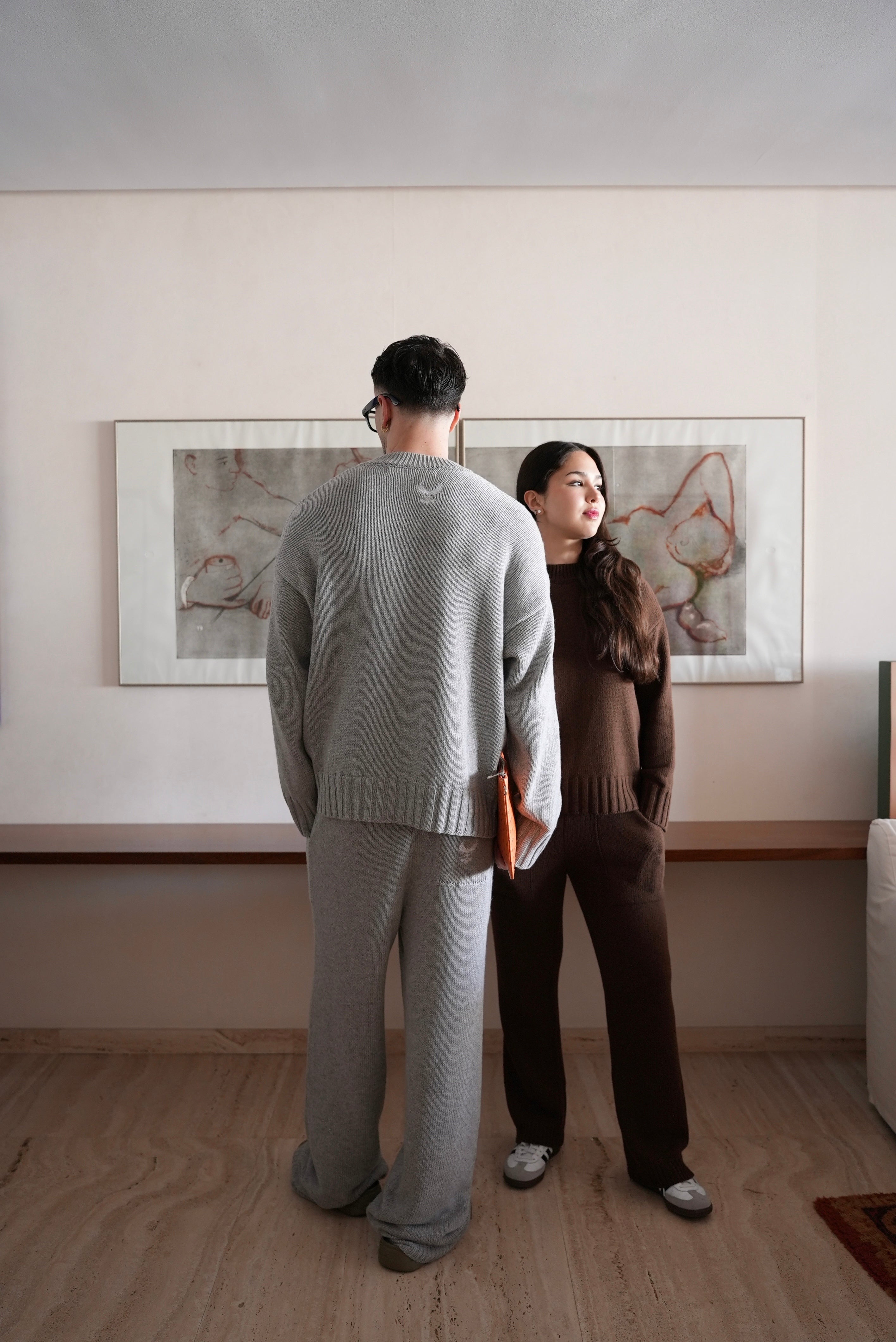 223 Knit Pants (Dark Chocolate)
